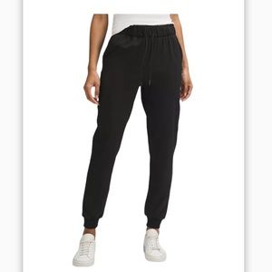Lululemon Stretch Hi Rise Joggers Black Women size 8